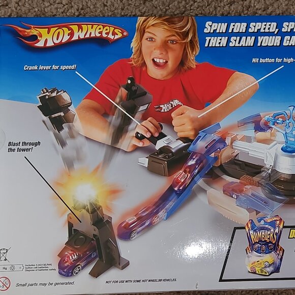 Hot Wheels Spin Slammer Play Set *READ - Picture 11 of 16